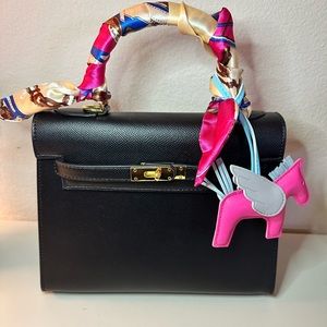 COPY - Designer Inspired Kelly Bag Orange